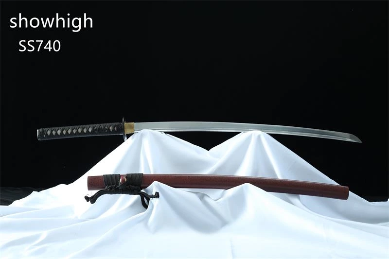 handmade high carbon steel katana sword ss740