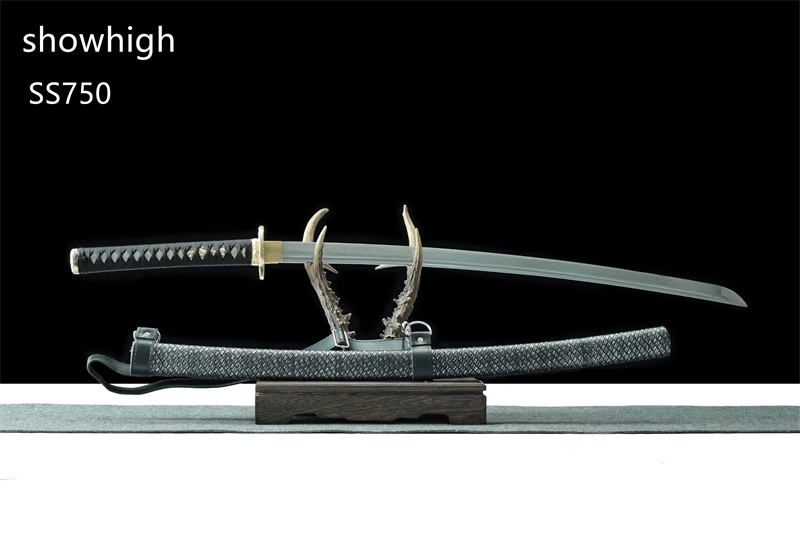 hand forged damascus katana sword SS750