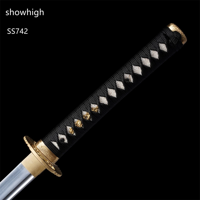 handmade high carbon steel functional katana samurai sword SS742