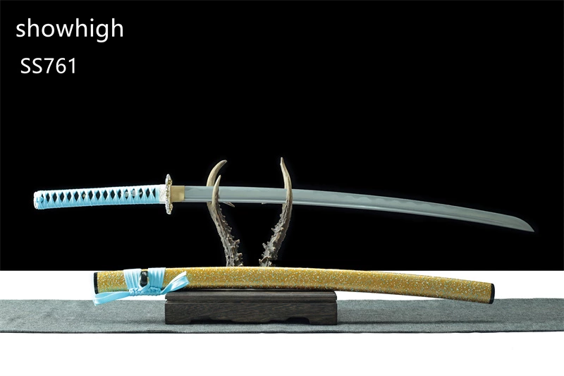 handmade carbon steel katana sword ss761