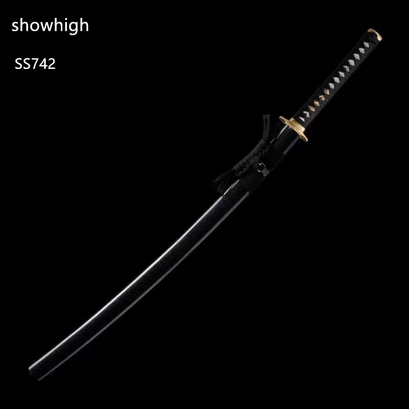 handmade high carbon steel functional katana samurai sword SS742