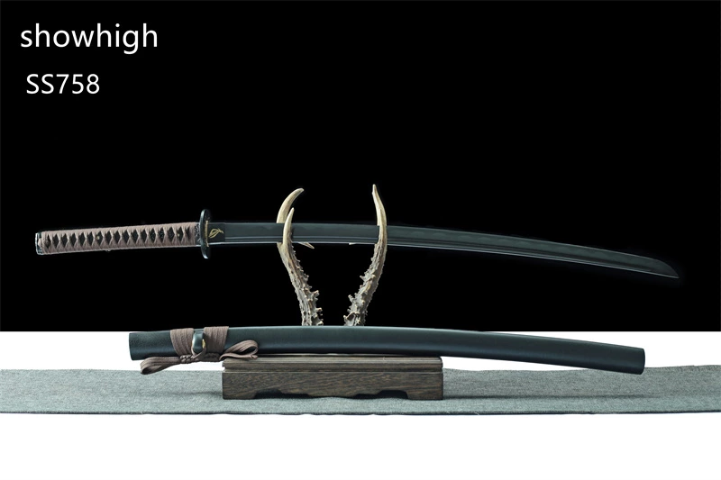 handamde carbon steel katana sword SS758