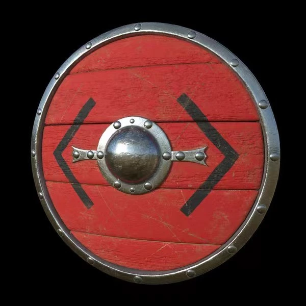 wooden viking ragnar  shield 95028