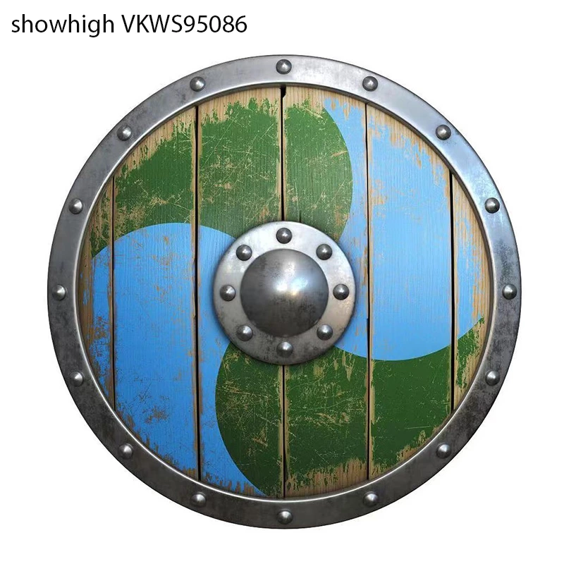 wooden viking shield VKWS95086