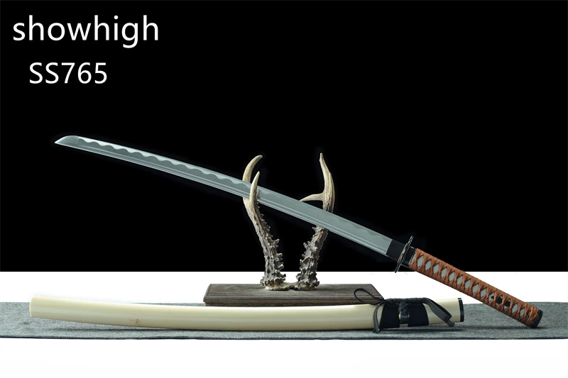 handmade carbon steel katana sword ss765
