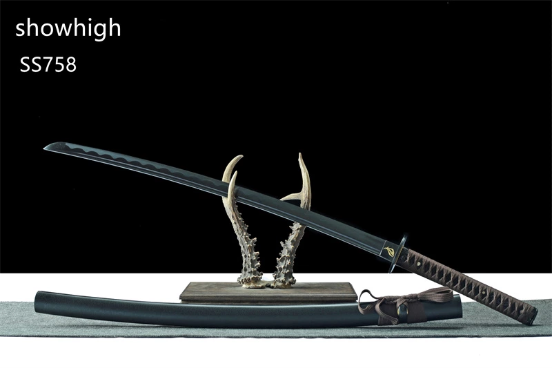 handamde carbon steel katana sword SS758