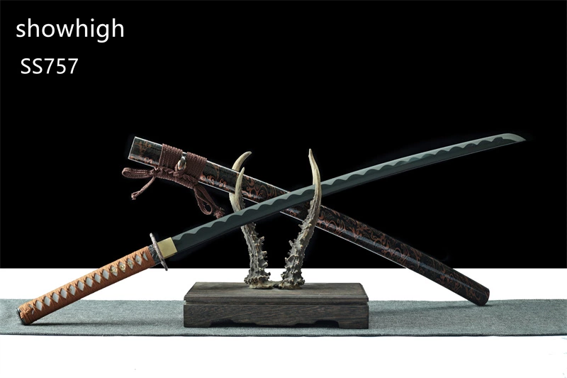handmade carbon steel katana sword SS757
