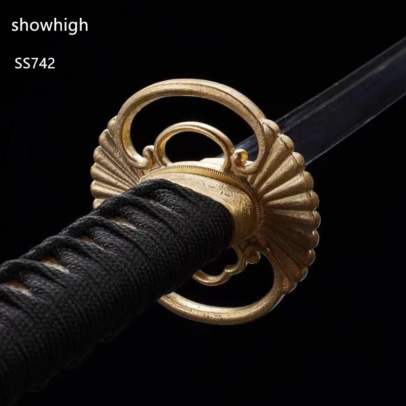 handmade high carbon steel functional katana samurai sword SS742