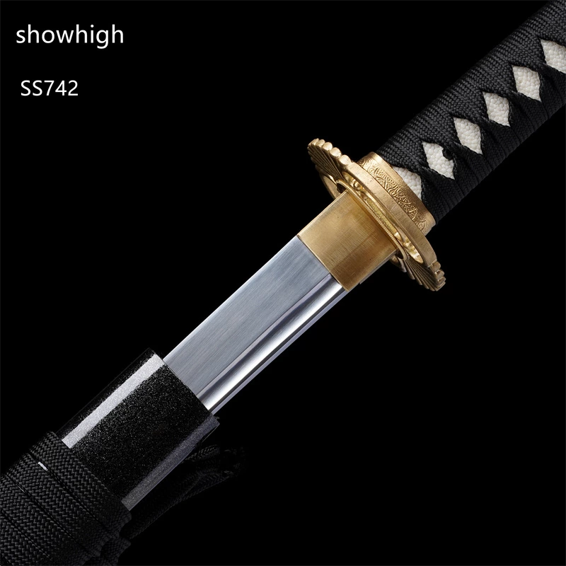 handmade high carbon steel functional katana samurai sword SS742