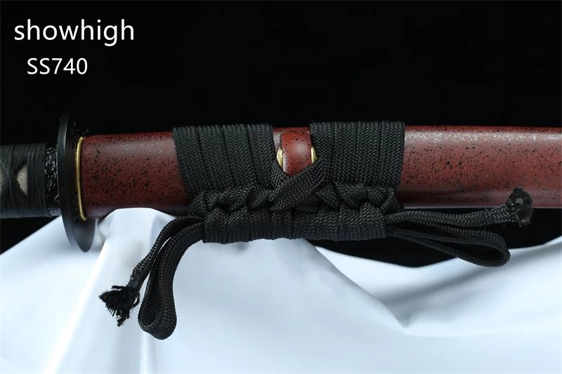 handmade high carbon steel katana sword ss740