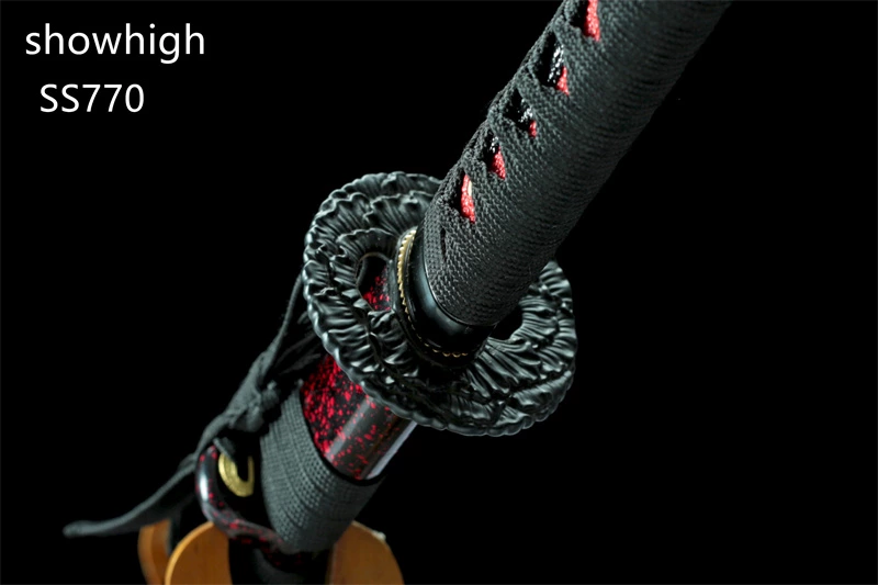 Handmade carbon  samurai katana Swords SS770