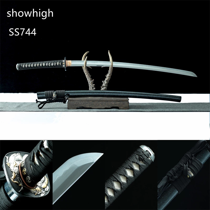 handmade high carbon steel functional katana samurai sword SS744