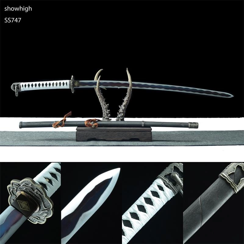 hand forged double edged military sword ss747