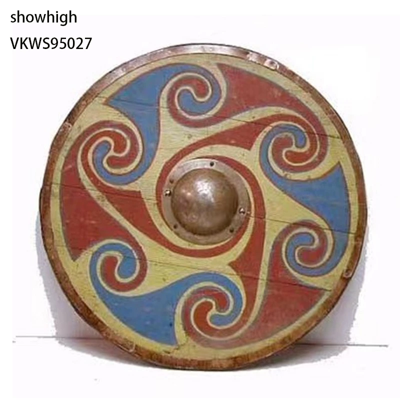 wooden viking shield 95027