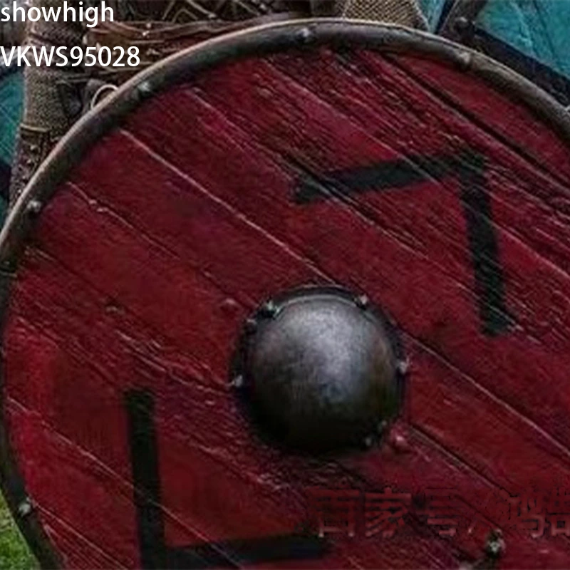 wooden viking shield 95026