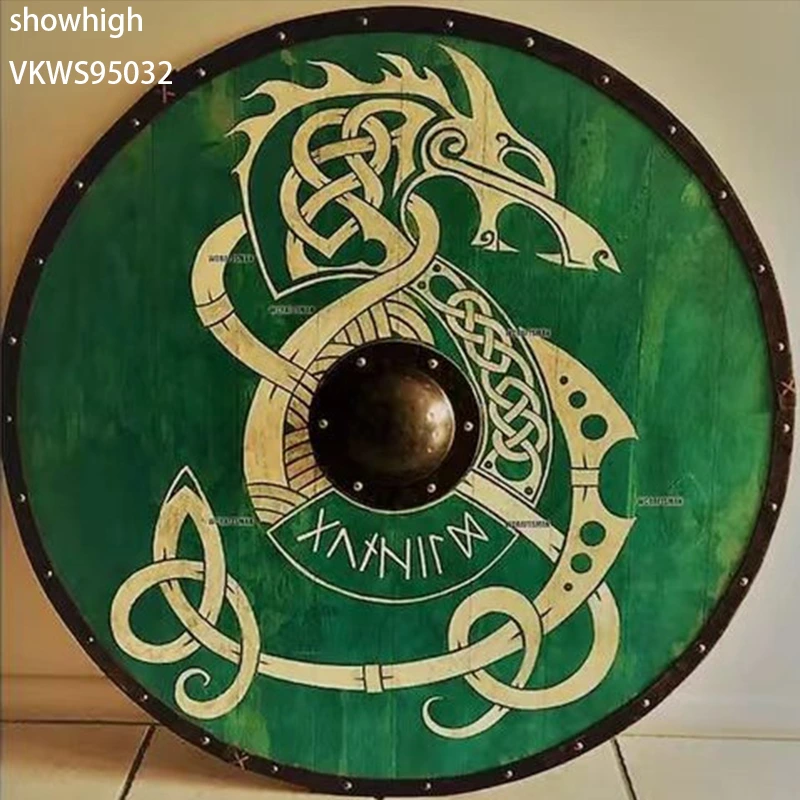 wooden viking shield 95032