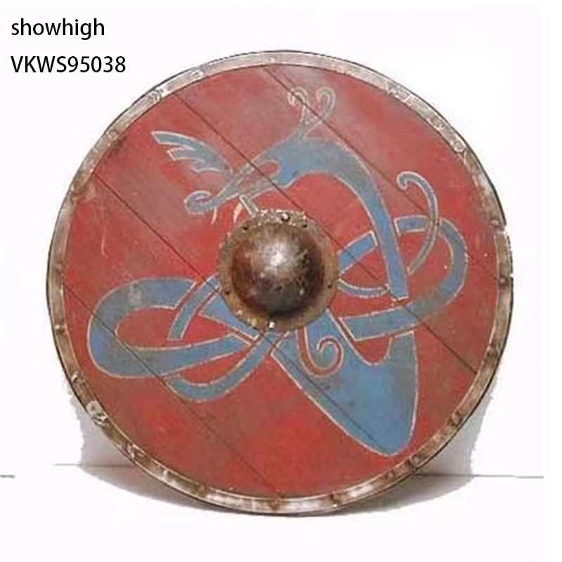 wooden viking shield 95038