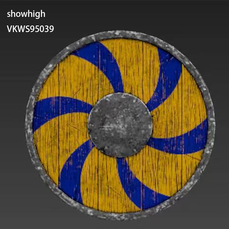 wooden viking shield 95039