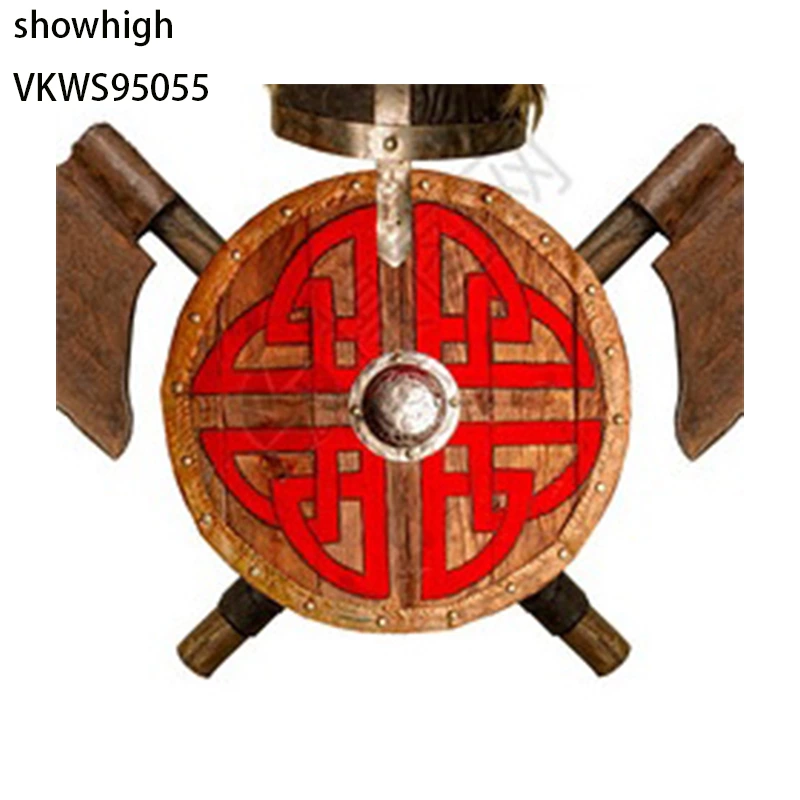wooden viking shield 95055