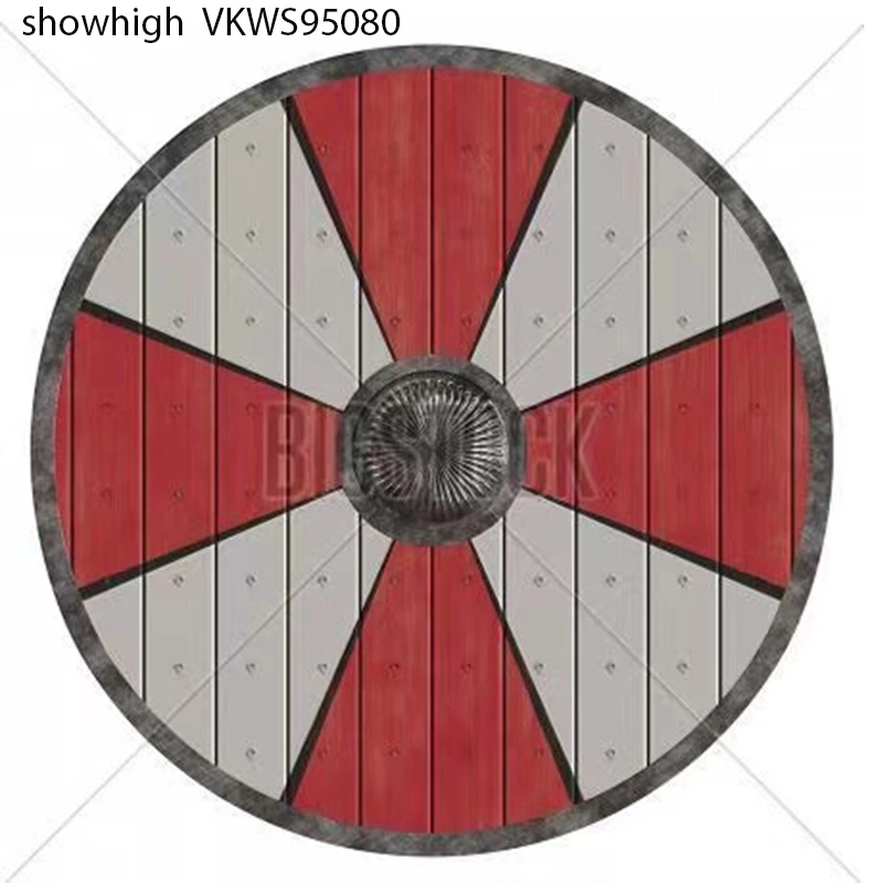 wooden viking shield VKWS95080