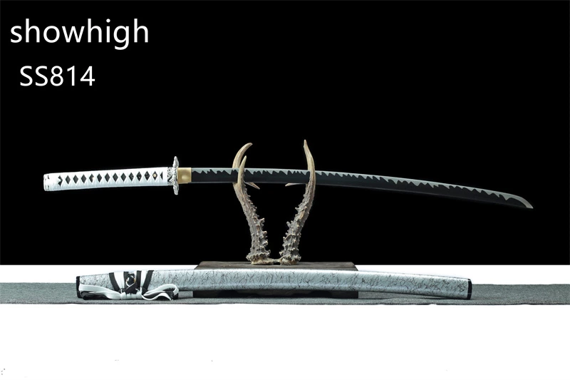 handmade carbon steel katana swords ss814