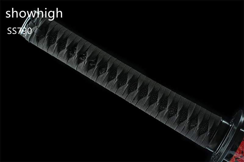 hand forged  titanium plated T10 katana sword ss790