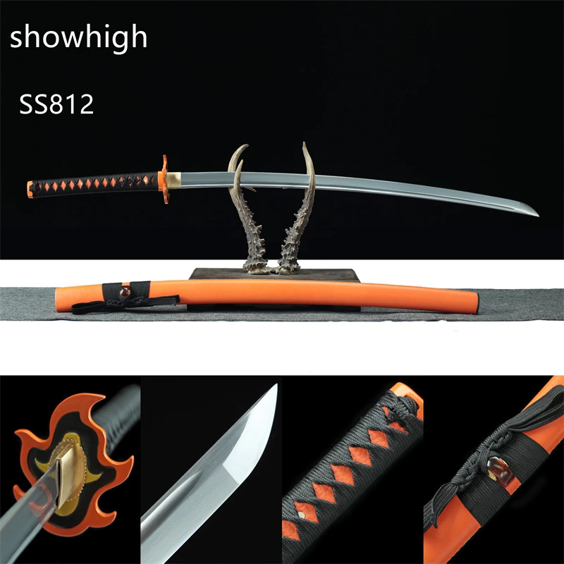 hand forged high carbon steel katana sword ss812