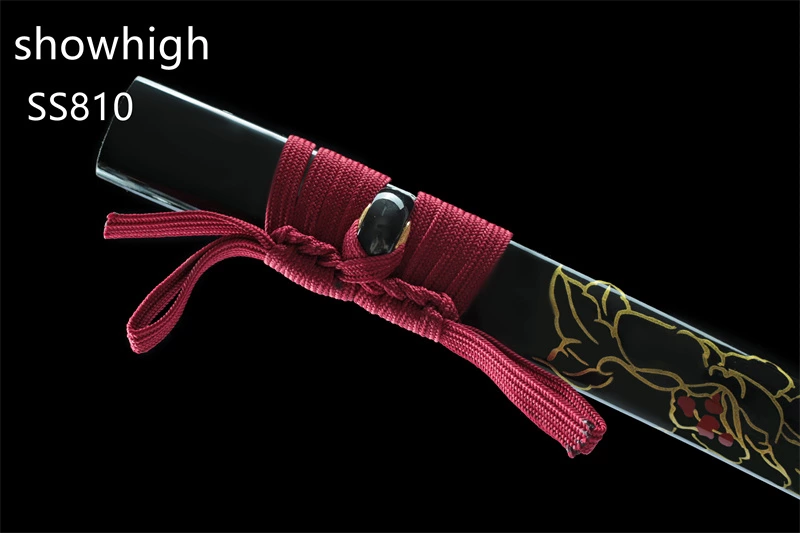 hand forged high carbon steel samurai katana  sword ss810