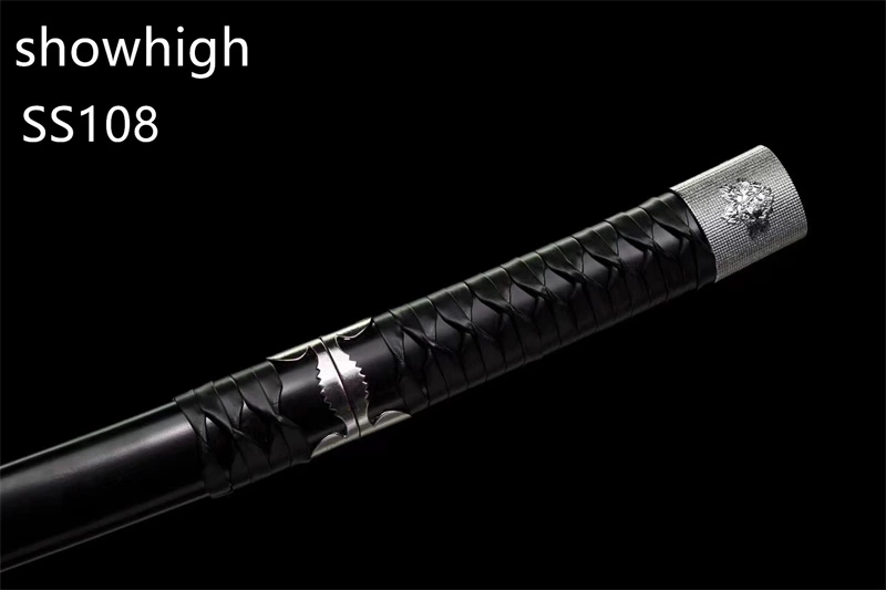 handmade high carbon steel twin katana wakizashi sword ss108