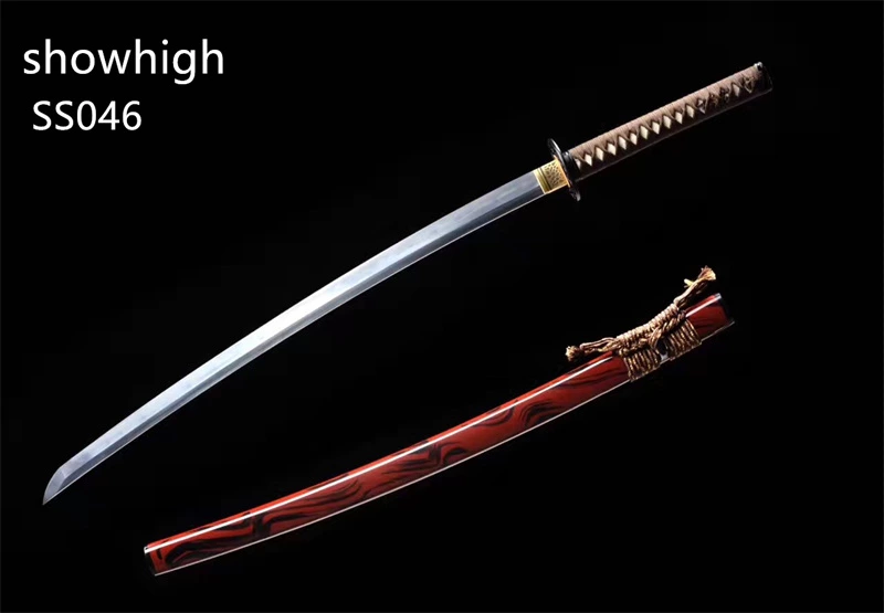 Handmade carbon steel katana sword SS046