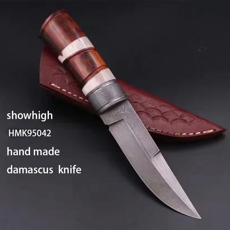 handmade damascus knife HMK95042