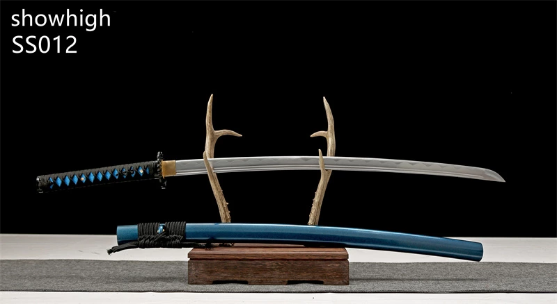 handmade carbon steel battle ready katana sword ss012