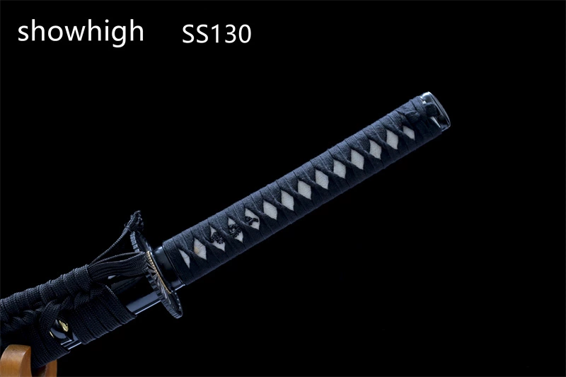 handmade carbon steel laido iaido practice katana sword SS130