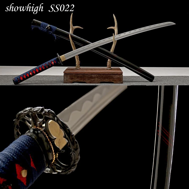 handmade battle ready  carbon steel katana sword  SS022