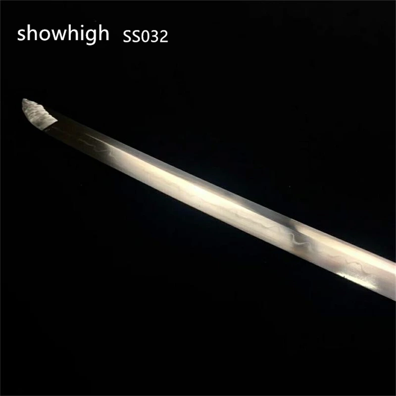 handmade silver dragon katana sword SS032