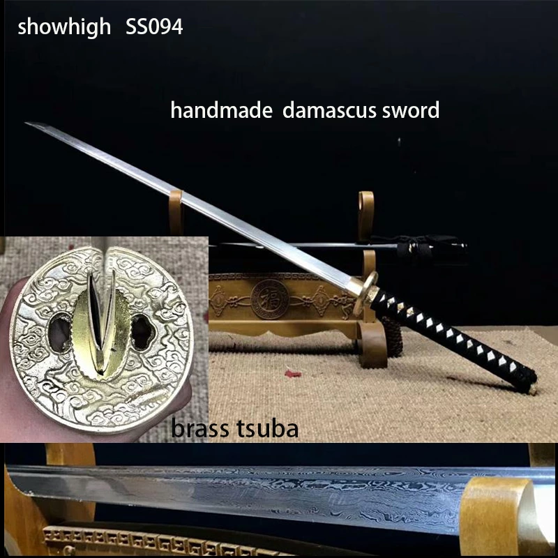 handmade damascus sword ss094