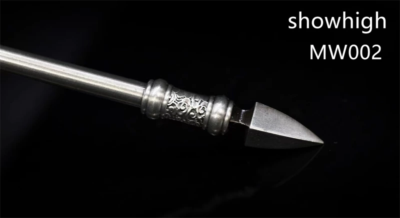 mini weapon letter opener  stainless steel  7 holes spear MW002