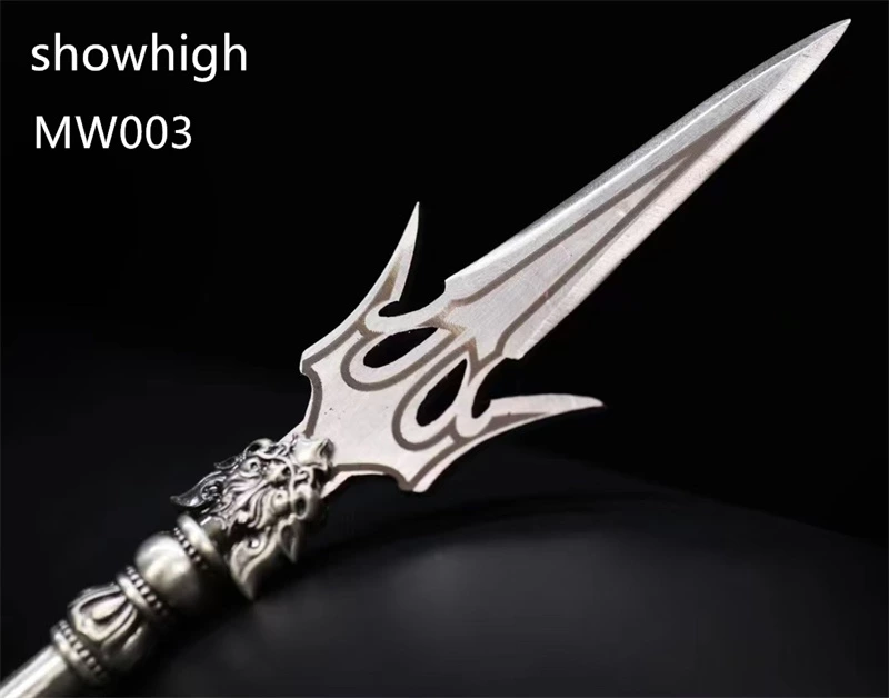 mini weapon letter opener stainless steel chinese traditional spear  MW003