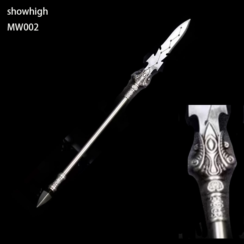 mini weapon letter opener  stainless steel  7 holes spear MW002