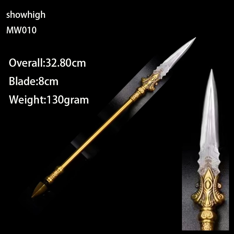 mini weapon letter opener stainless steel spear MW010