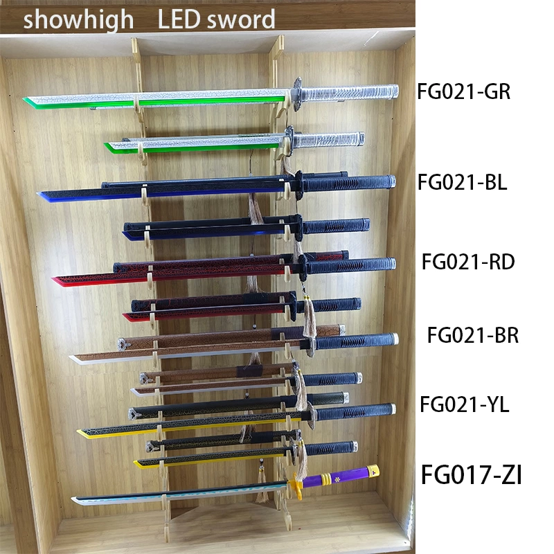 plastic katana sword LED FG022