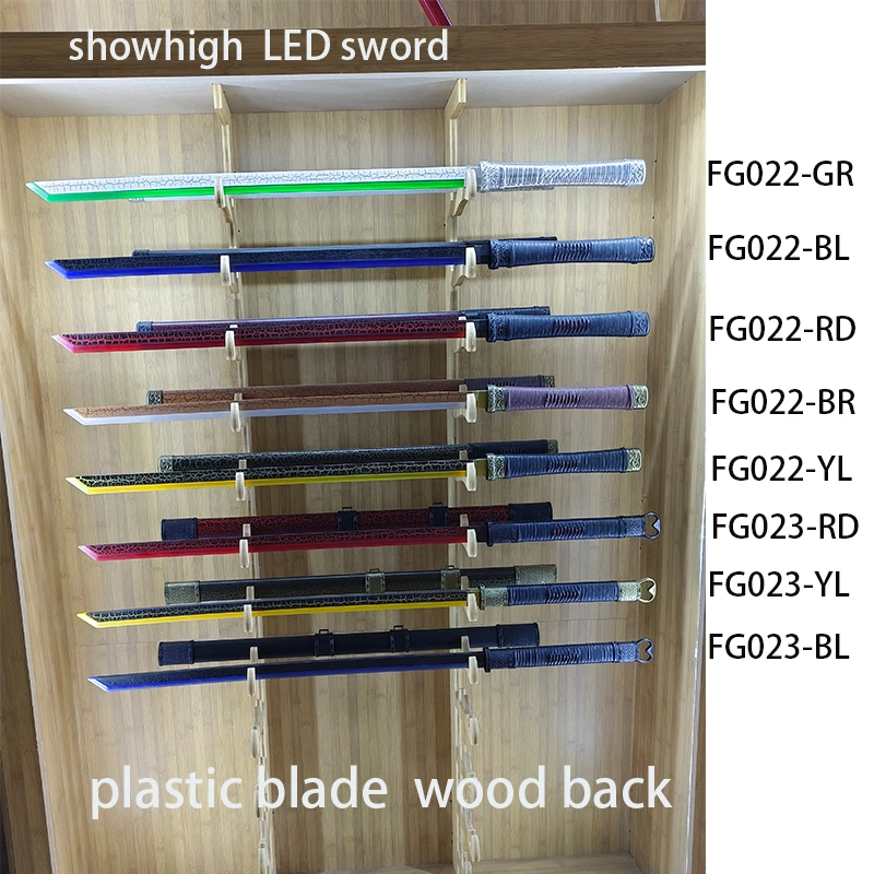 plastic katana sword LED FG022