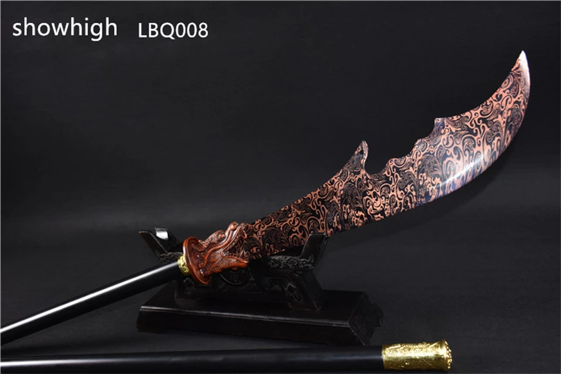 handmade high carbon guangong broadsword LBQ008