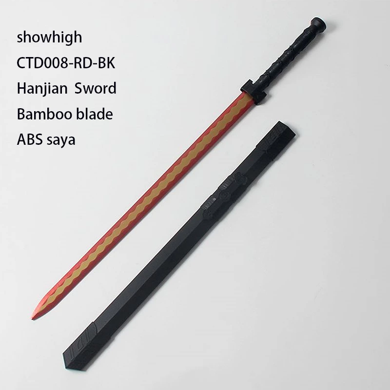 bamboo hanjian sword CTD008-RD