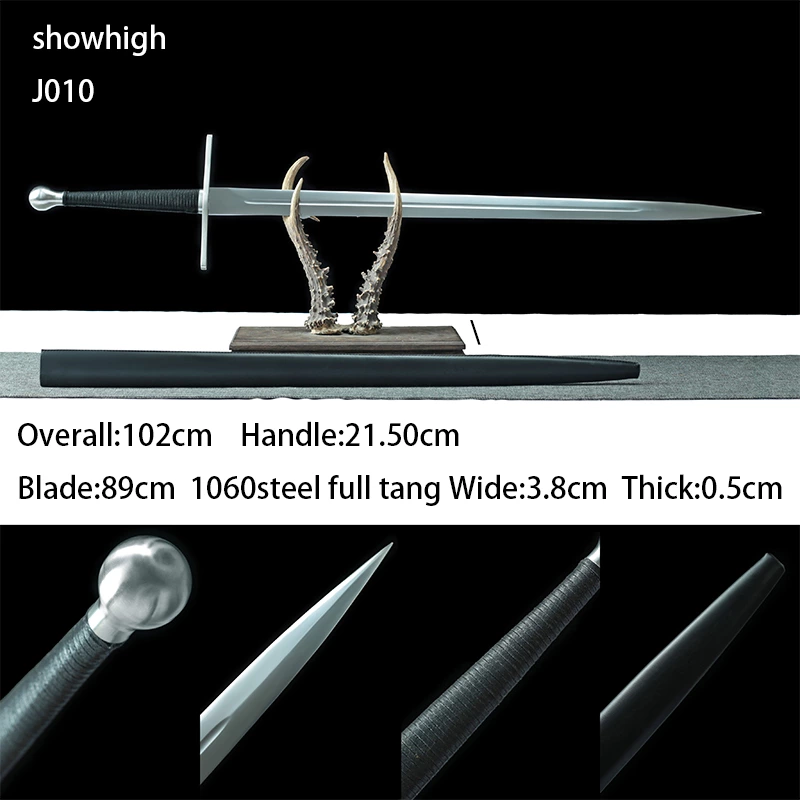 handmade high carbon medieval sword J010