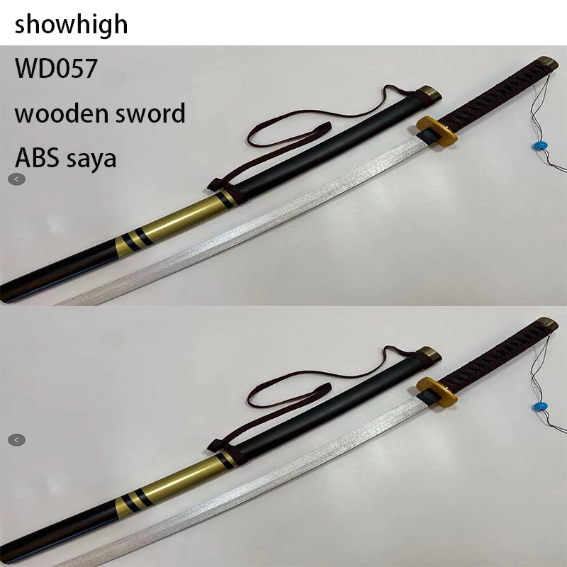 silver fish wooden sword WD050